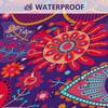 Paisley Boho Shower Curtain Mandala Indian Paisley Colorful Floral Shower Curtain for Bathroom Abstract Flower Art Bathtub Decor