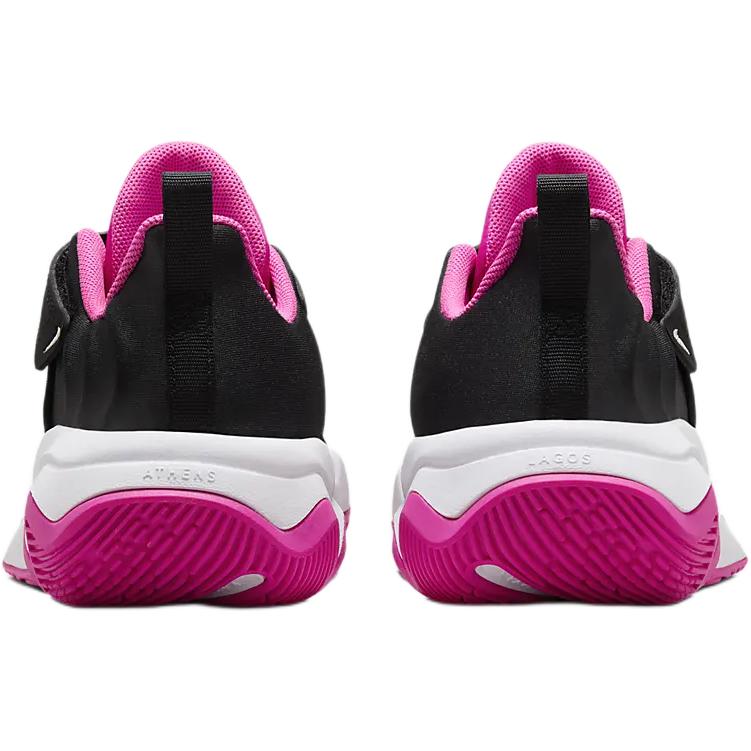 Nike Giannis Immortality 4 PS Black Laser Fuchsia Kids Sneakers White FZ6733-004
