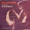 7inch Record WILD BLUE  Fire With Fire 42985 Chrysalis 1986 Canada Pop Used