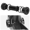 BB68-73mm Bicycle Bottom Bracket Adapter Crank 1.37/24mm For Road Bike Hollowtech Central Axis Aluminum Alloy MTB Accessories