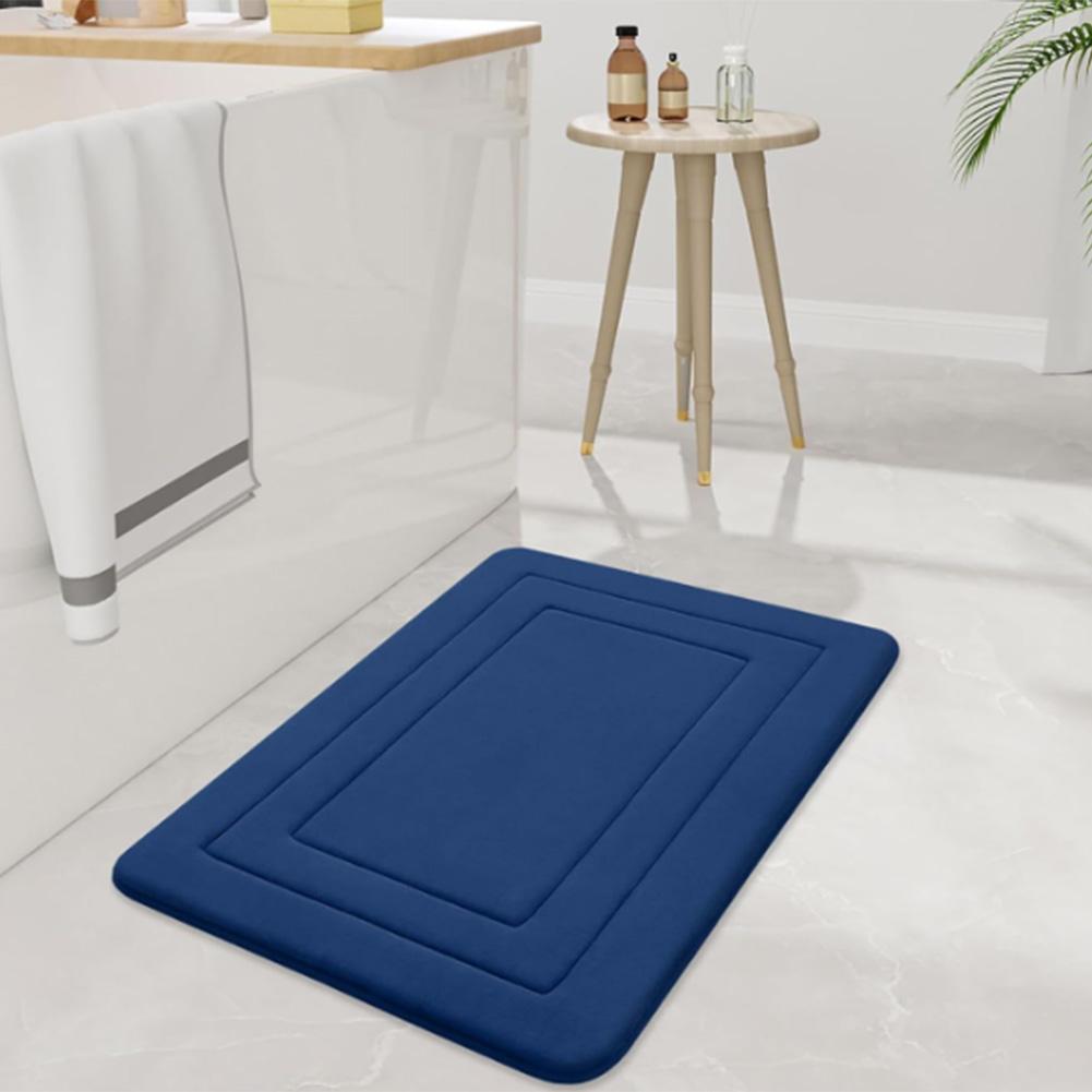 Memory Foam Bath Mat Non-Slip Bathroom Mat Ultra Soft Bath Rug