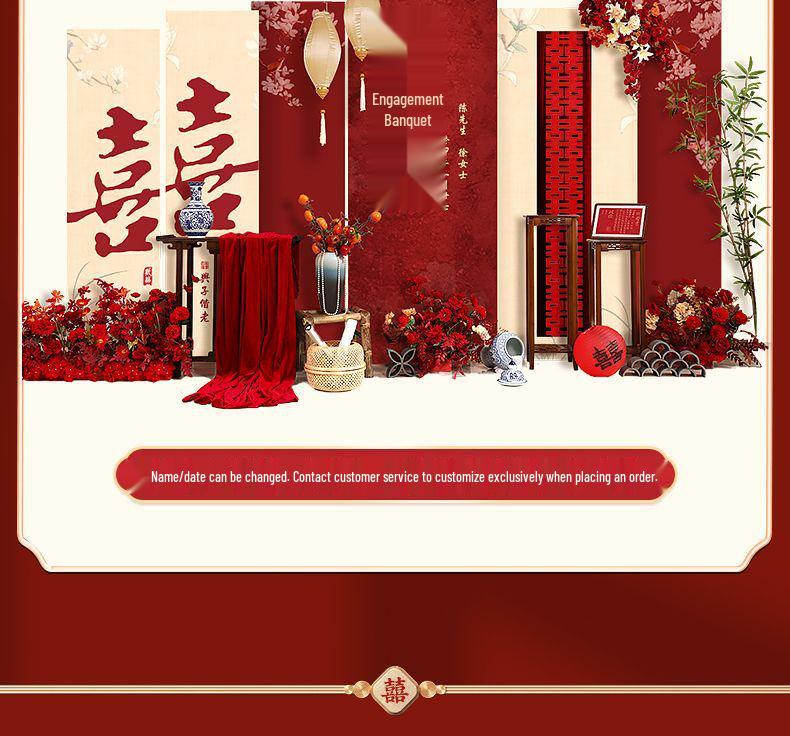 New Chinese Style White Ornament Banquet Decoration Set for Hotel Background Wall