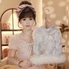 2025 Chinese-Inspired Autumn/Spring Fashion Set for Girls: Long Sleeve, Stylish and Elegant.