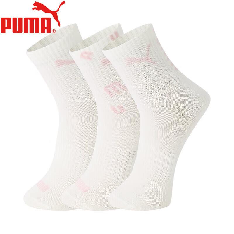 PUMA Women s Breathable High-Cut Sports Socks 3-Pack EU 35-38