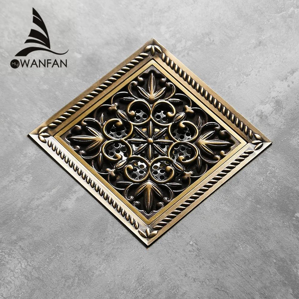 Shower Drain 15*15cm Super Bigger Floor Drain Bathroom Building Material Square Water Drain Bathroom Accessories