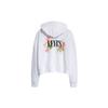 Levis Zipper Embroidered Casual Long Sleeve Sweatshirt Women Sweatshirt White 85291-0004