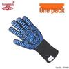 800-Degree Heat Resistant Silicone Grip Gloves