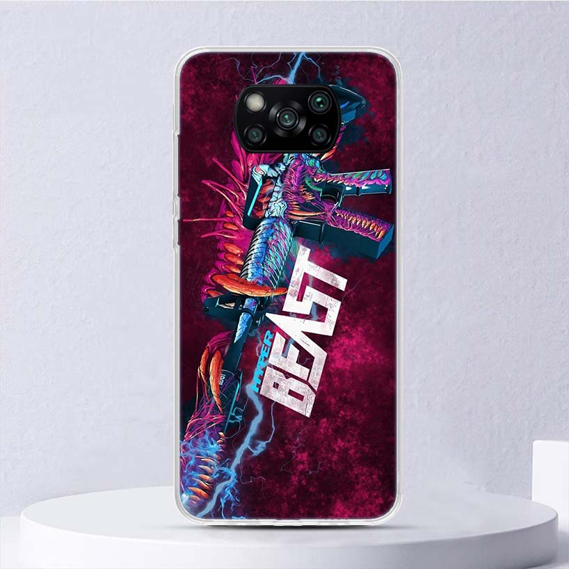 Counter Strike Cs Go Soft Case For Xiaomi Poco X7 X6 X5 X4 X3 Nfc F6 F5 Pro Phone Cover F4 Gt F3 F2 F1 M5S M4 M3 M5 Funda Coque