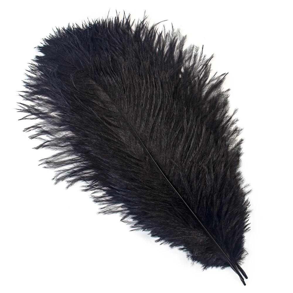 20-45Cm/8-18Palců Barevná Pštrosí Pera 10Ks/Lot Bílé Pštrosí Peří Velkoobchod Pro Svatbu Domů Váza Osvětlení Plumas Dekorace