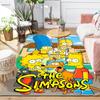 1Pc Simpsons Family Adventure Rug Office Carpet Indoor Outdoor Doormat Nonslip Soft Living Room Christmas Halloween Gift D922921