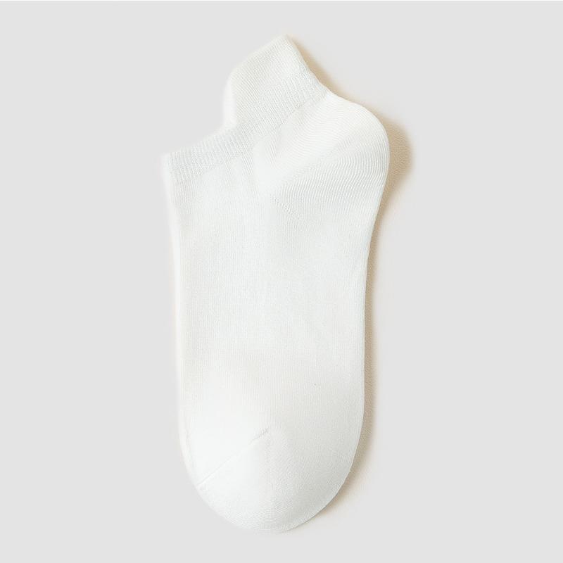 Female Spring and Summer Leisure Pure Cotton Ear Lifting Anti Wear Sweat Socks