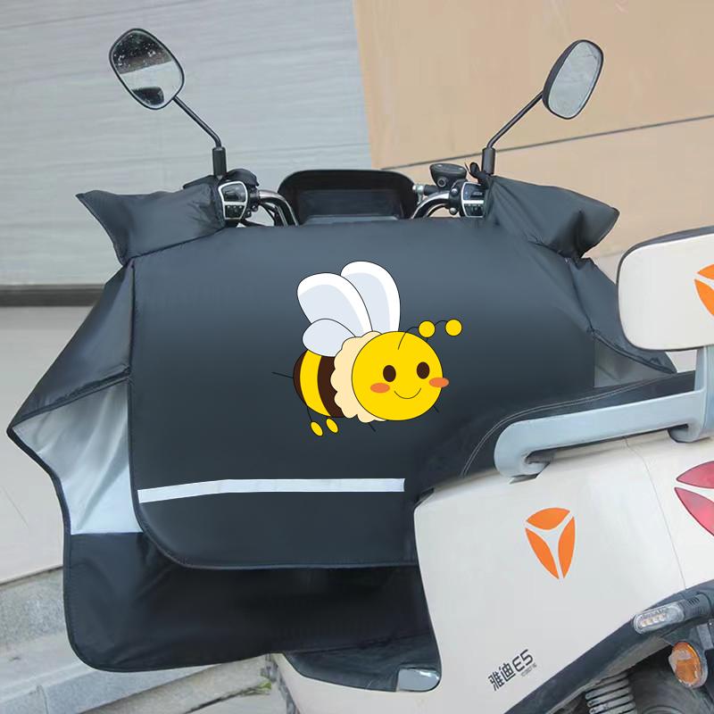 Electric Vehicle Windshield Sunshade - Waterproof, Windproof, for Small Electric Motorcycles