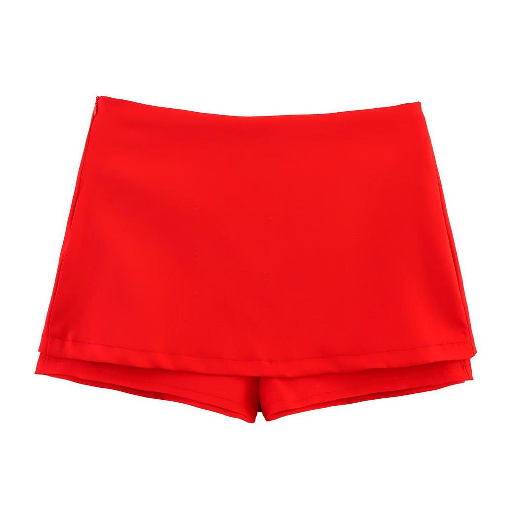 2025 Spring Women's European and American Halter Neck Shirt Dress Pants