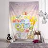 Japan Anime Sumikko Gurashi Wall Tapestry Hanging Tarot Hippie Wall Rugs Dorm Wall Hanging Sheets