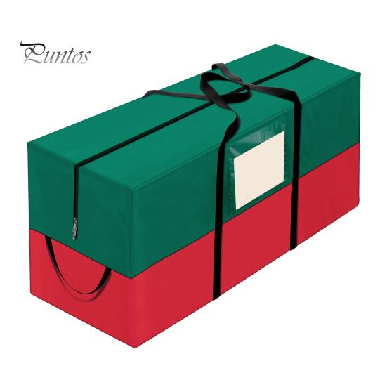 

Сумка для хранения рождественской елки с усиленной ручкой, застежкой-молнией, вместительная, прочная сумка для хранения елки, органайзер M зелёный