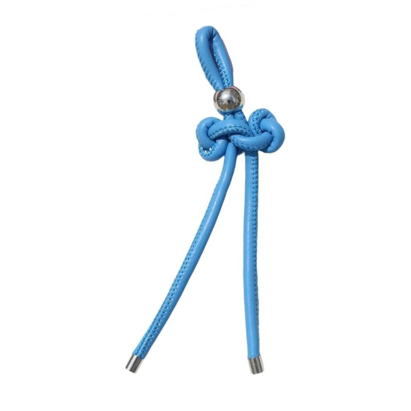 Personalized Wenchang Knot Keychain PU Leather Gift For Students Backpack Decoration And Daily Encouragement
