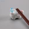 Zodiac Horse Ceramic Chopstick Rest -Animal Chopstick Holder,2026 Year of the Horse Tableware Decor for Home & Restaurant Use