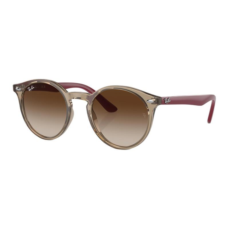 RAYBAN Logo Round Sunglasses 0RJ9064S-712313