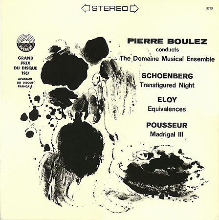 

LP Record PIERRE BOULEZ DOMAIN MUSICAL ENSEM Schoenberg The Night of Purificati 3170 EVEREST 1973 Japan Classical Used