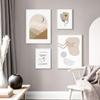 Abstract Boho Mountain Face Line Geometry Wall Art Picture Minimalist Canvas Painting Print Poster ForLiving Room Interior Decor