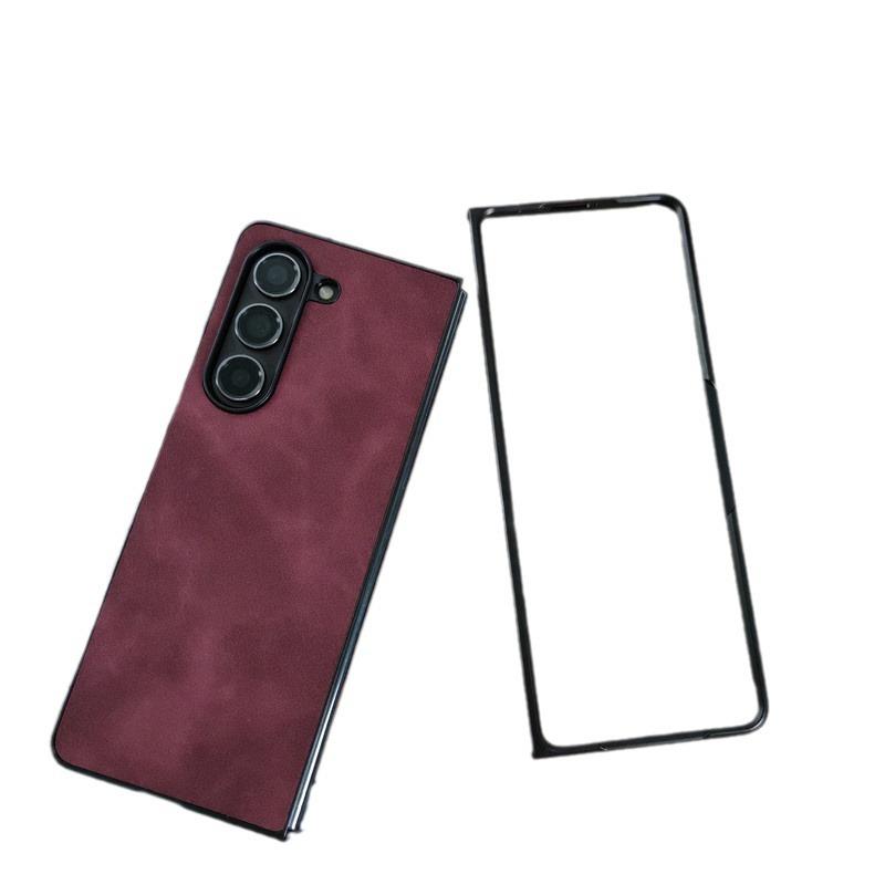 Applicable to Samsung FOLD7 mobile phone case cortical protective case fold6 mobile phone case fold5 folding case 4 high-end case