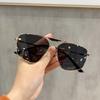 New Pilot Sunglasses Women Men Vintage Outdoor Metal Frame  Fashion Brand Designer Black Sun Glasses
