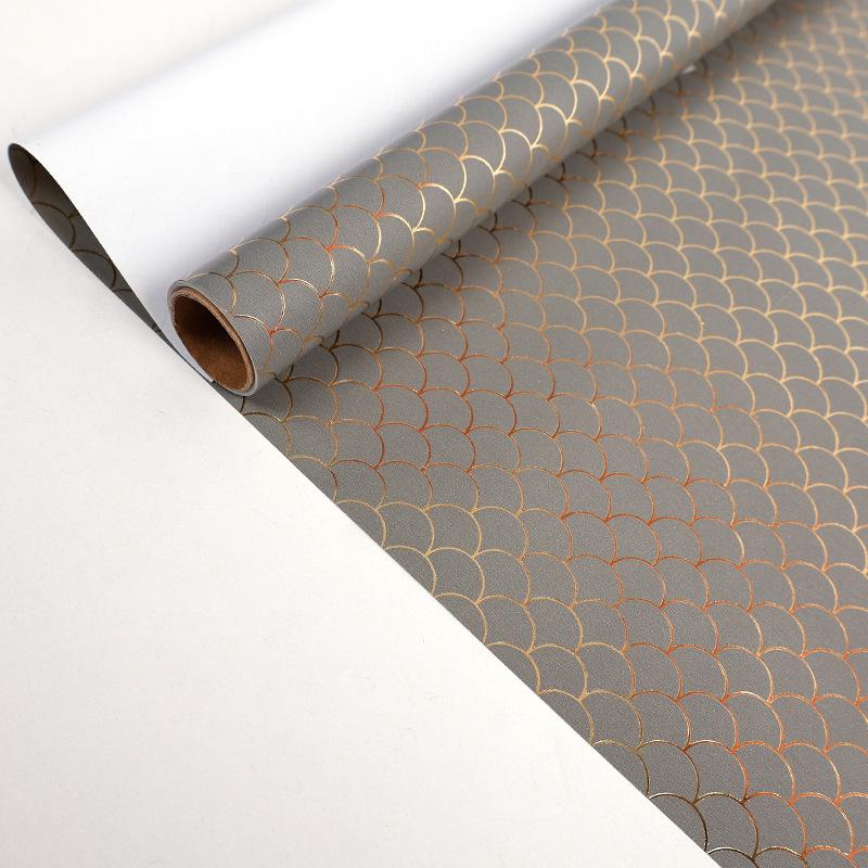 Papel de Regalo Negro Dorado 43x300cm Papel para Envolver Regalos Ramo de Lunares Navidad Día de San Valentín Cumpleaños Regalos Decoraciones Papel