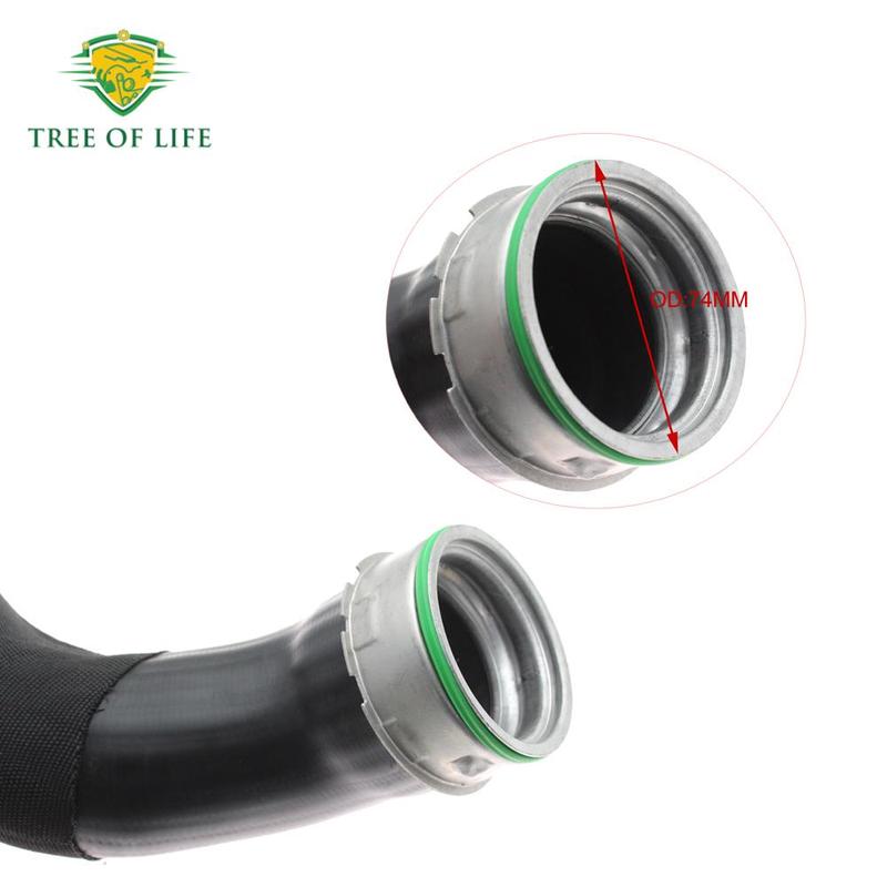 Turbo Intercharge Air Hose 11617823237 For BMW 11617823237 X5 F15 2.5dX-3.0dx 2013-2018 X6 F16 3.0dX-4.0dX 11 61 7 823 237