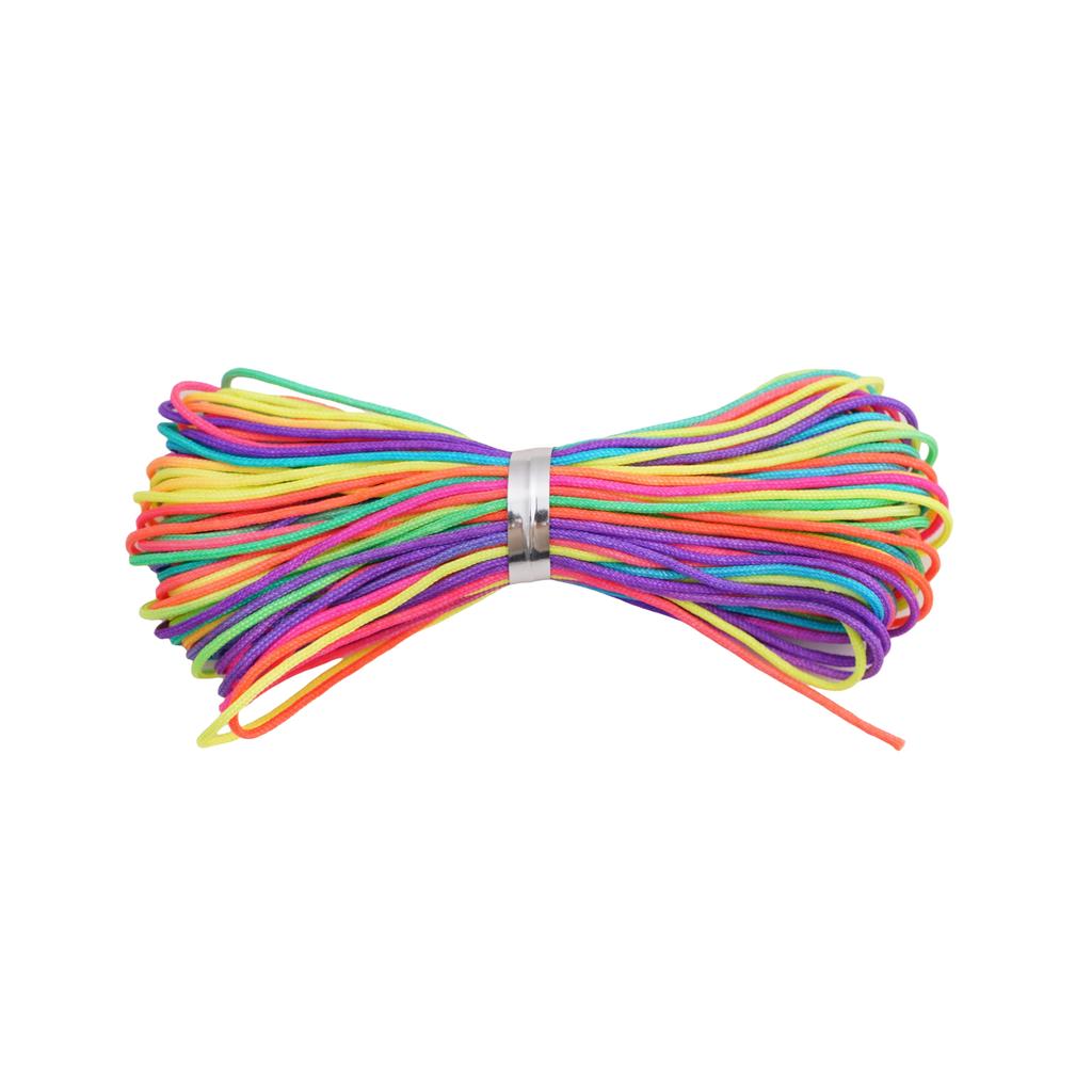 5-50m/lot 0.8mm Cotton Cord Nylon Cord Thread String DIY Beading Braided Bracelet Jewelry Making
