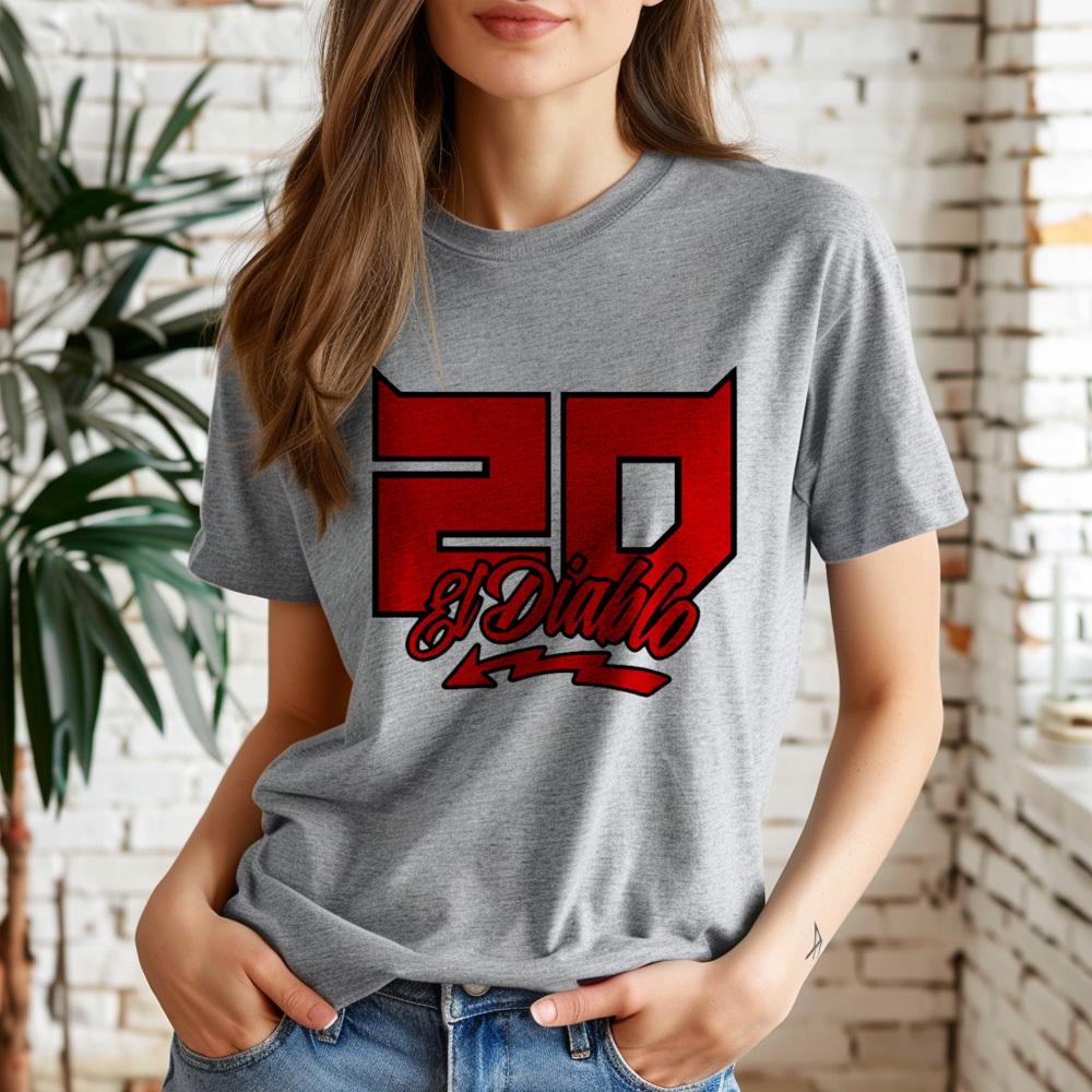 Fabio Quartararo T Shirt Female 80s Trendy Harajuku  Pastel 2000s Tshirt Grunge Hip Hop Pop Culture 2000s Women Comfortable