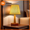 LED Table Lamp Interior Lighting Fixture For Living Bedroom Bedside Night Desktop Decoration Retro Japanese Style Desk Lights