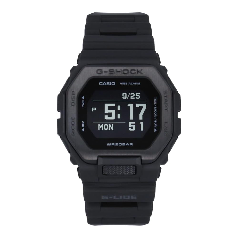 Casio G-Shock G-Lide GBX-100 Men s Bluetooth Tide Graph Watch Black
