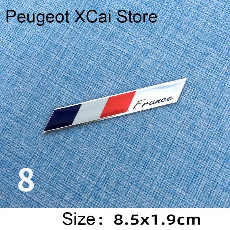 Suitable for Peugeot 408 508 RCZ 2008 3008 4007 4008 5008 206 207 301 307 308 GT fender side Aluminum YR sticker car accessories