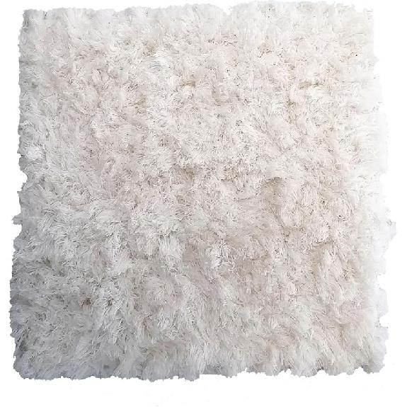 

9 шт. Пухнасті килимові плитки, що з єднуються, М який ігровий килимок, Пухнасті килими, Квадратні плюшеві килимки-пазли з піноматеріалу для вітальні, спальні, 12X12 білий