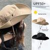 Solid Color Outdoor Sun Hat: Comfortable, Breathable, Versatile Sun Protection for Travel and Mountaineering