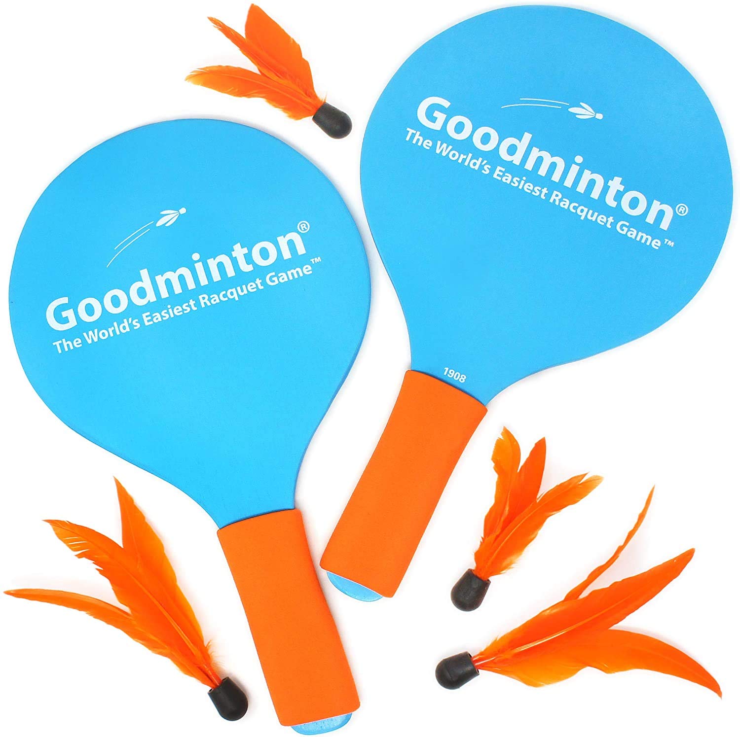 

Goodminton Бадминтон Ракетка Игра 2 Сетка Сумка Уличная Легкая Игрушка Семейные Спортивные Японские (4 пера, ракетки, набор) [Подлинный продукт]