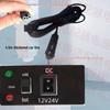 Compatible Power Cord for Binghu Car Refrigerator: 220V to 12V Adapter Accessories