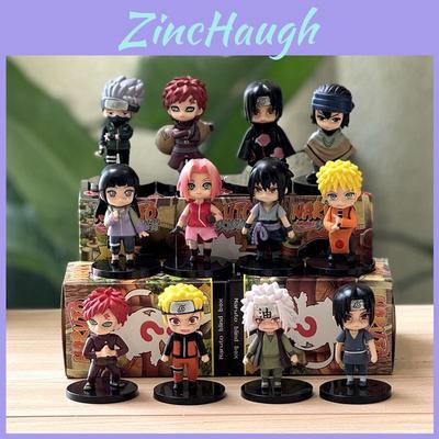 Zestaw 12 sztuk Figurki Akcji Naruto z PVC Model Kolekcjonerski Dla Fanów Anime
