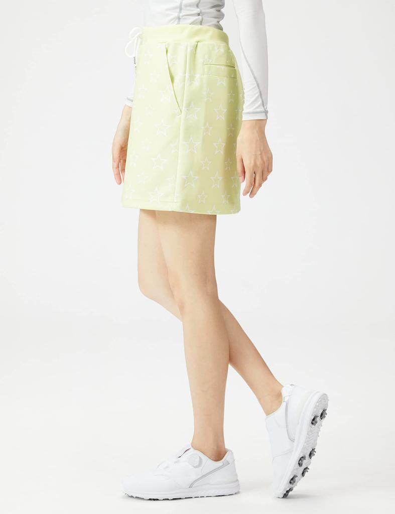 Callaway Star Print Cardboard Knit Skirt Golf C22228205 M Women's / / 1061_Yellow