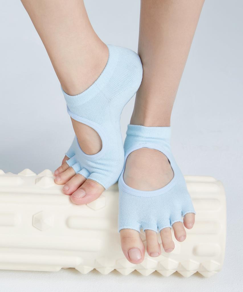GRANDE LINE Basic Half Toe Socks_8 Colors