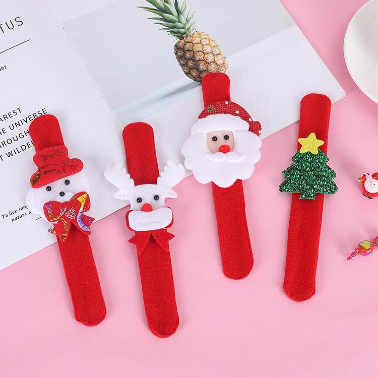 10/20pcs Bracelets Featuring Santa, Snowman, Reindeer Designs. Perfect for Holiday Decorations and Accessories, Party Supplies