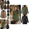 Women's Cotton Padded Winter Down Coat Jacket Thicken And Warm Long Parka For Cold Weather