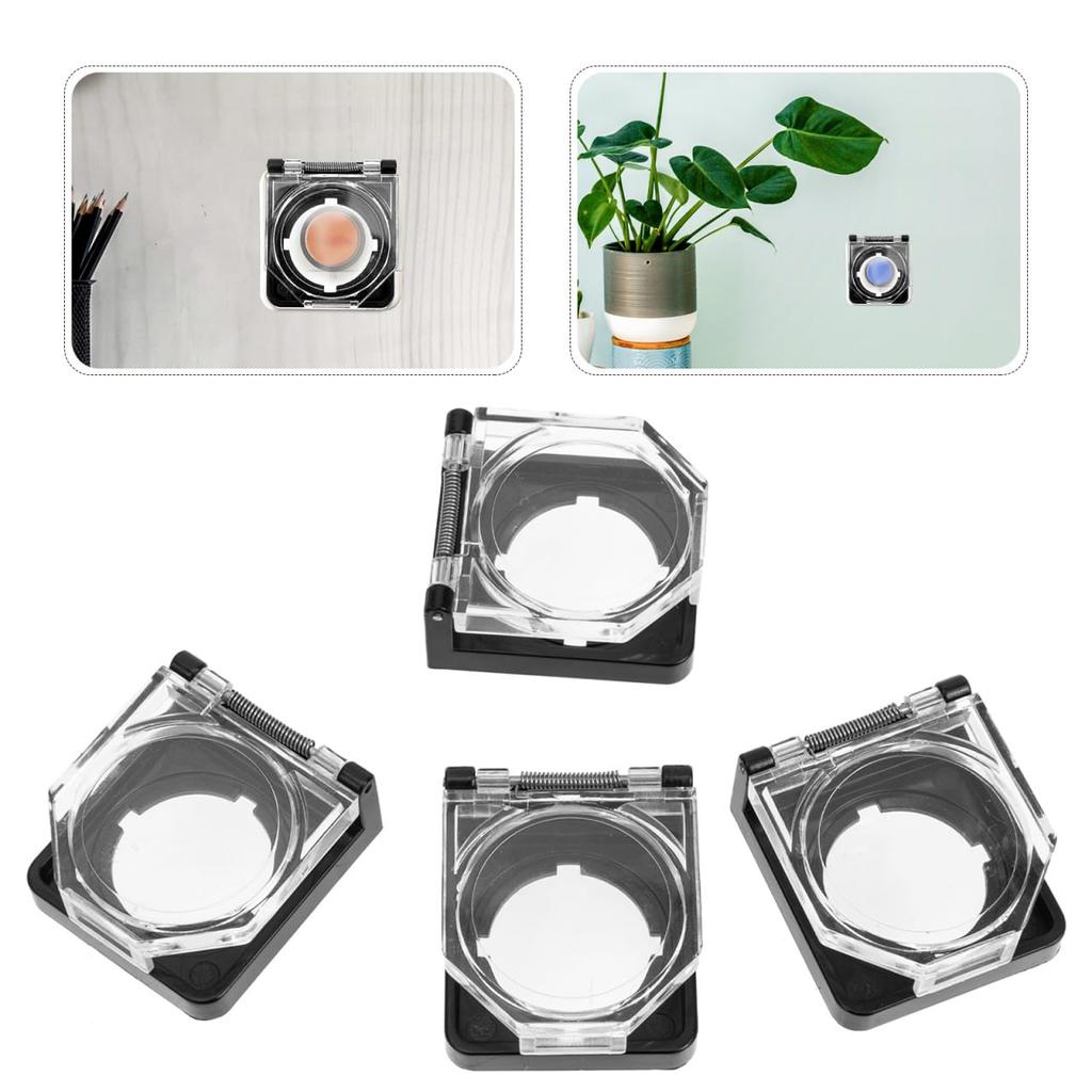 Luxshiny 4 Stück Anti Abdeckung Schutz Schalter Schutz Bota