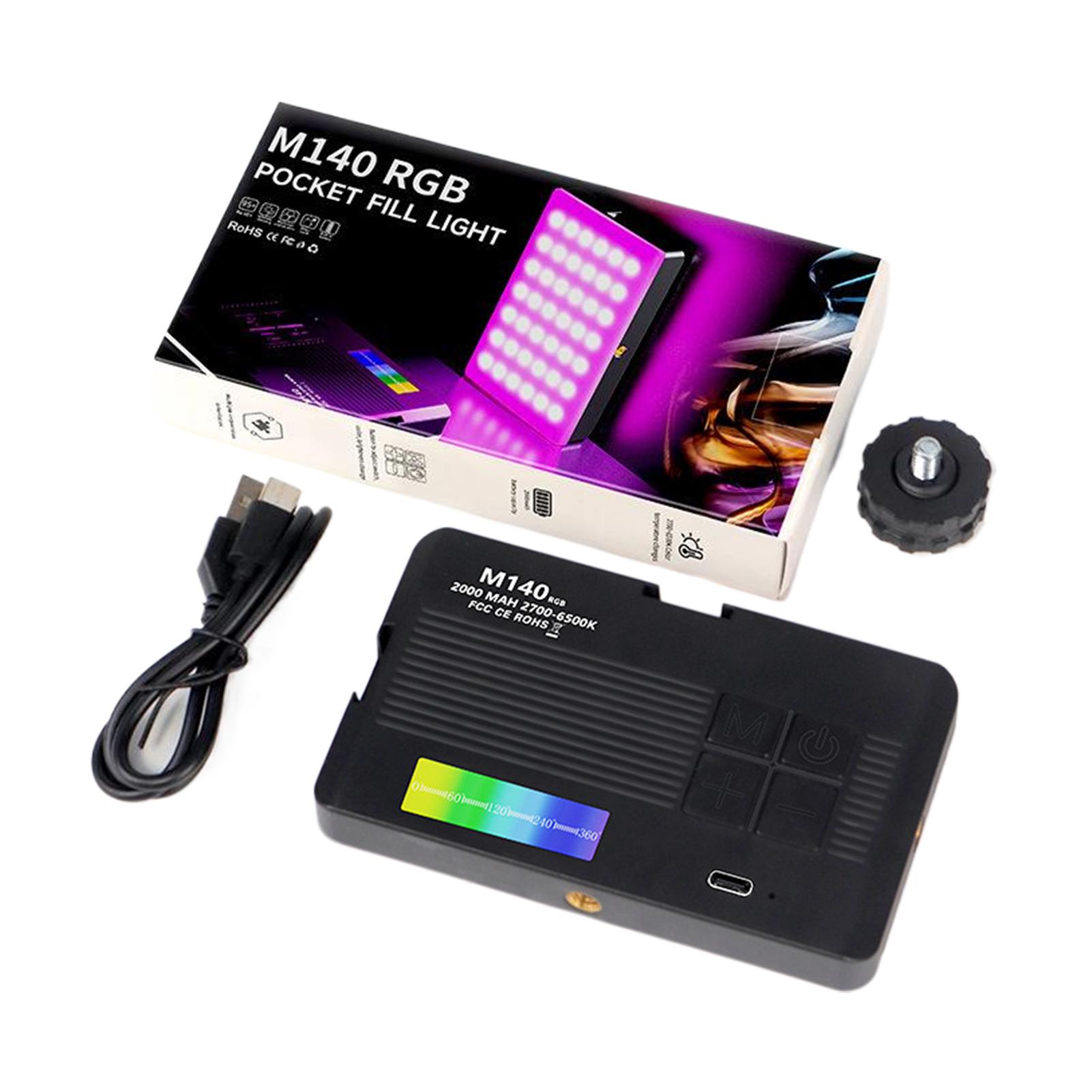 

Portable Three-tone Fill Light For selfies Mobile Phone Live Streaming Beauty Lighting RGB Full Color SLR Camera Photography