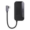 Baseus PadJoy 6-in-1 USB-C Hub: Versatile Tablet/Smartphone Adapter - Dark Gray