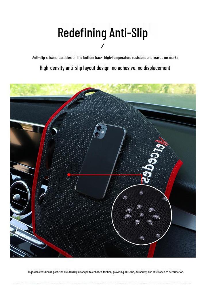 Compatible Anti-Glare and Heat Insulation Dashboard Mat for Dongfeng Fengguang S560