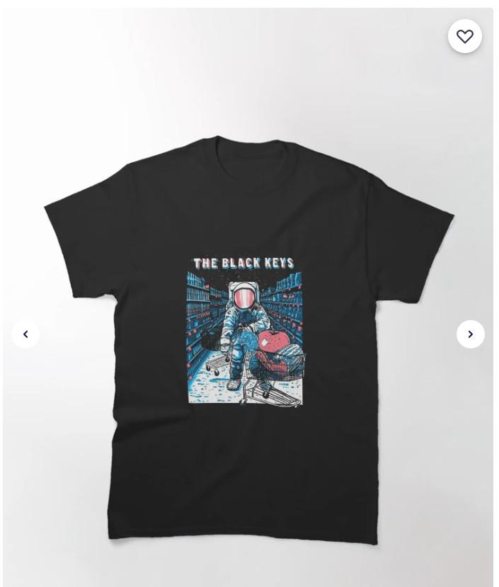 The Black Keys Rare T Shirt Cotton Men and Women NZ1386 S