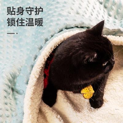 Pet Products Cat Blanket Anti-Cold Universal Dog Blanket Cold-proof Quilt for All Seasons