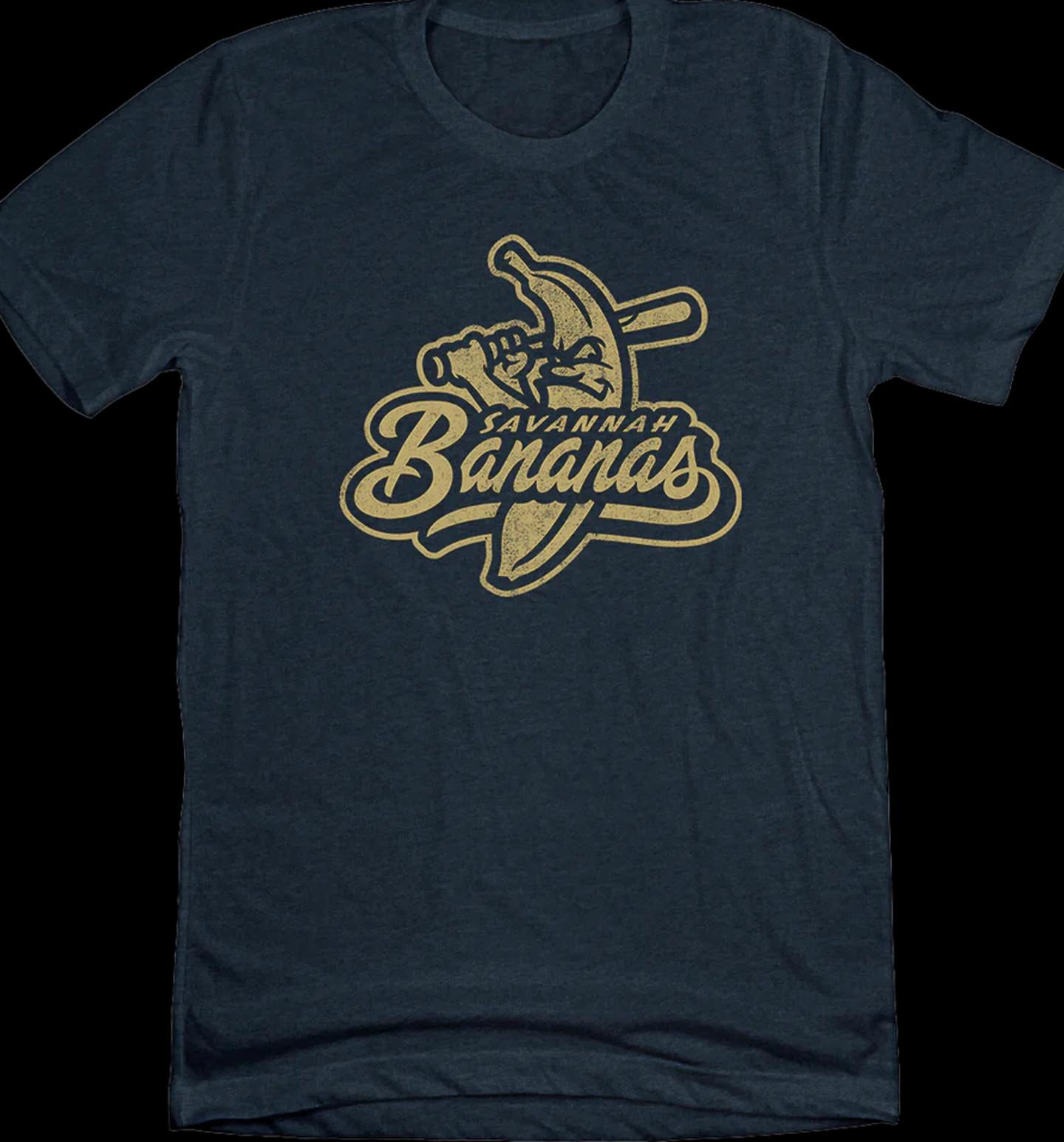 VTG Savannah Bananas navy T-Shirt Mens Womens Tees Top Unisex all sizes JJ3988 3XL