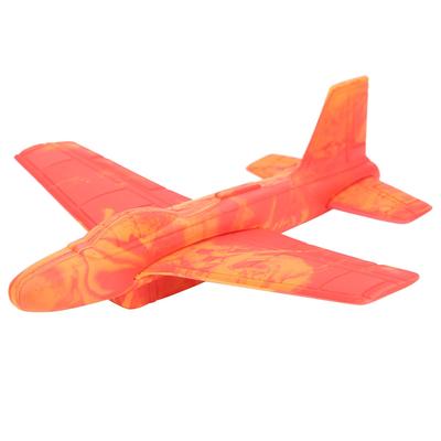 Airplane Glider Outdoor Airplane Foam Airplane Glider Toy for Kids with One Plane Toy, Toy, Airplane, X-Foam (Red)